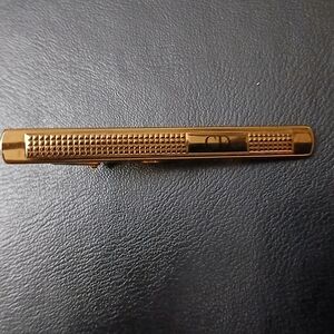 Authentic Dior Gold Tie Clip for Men